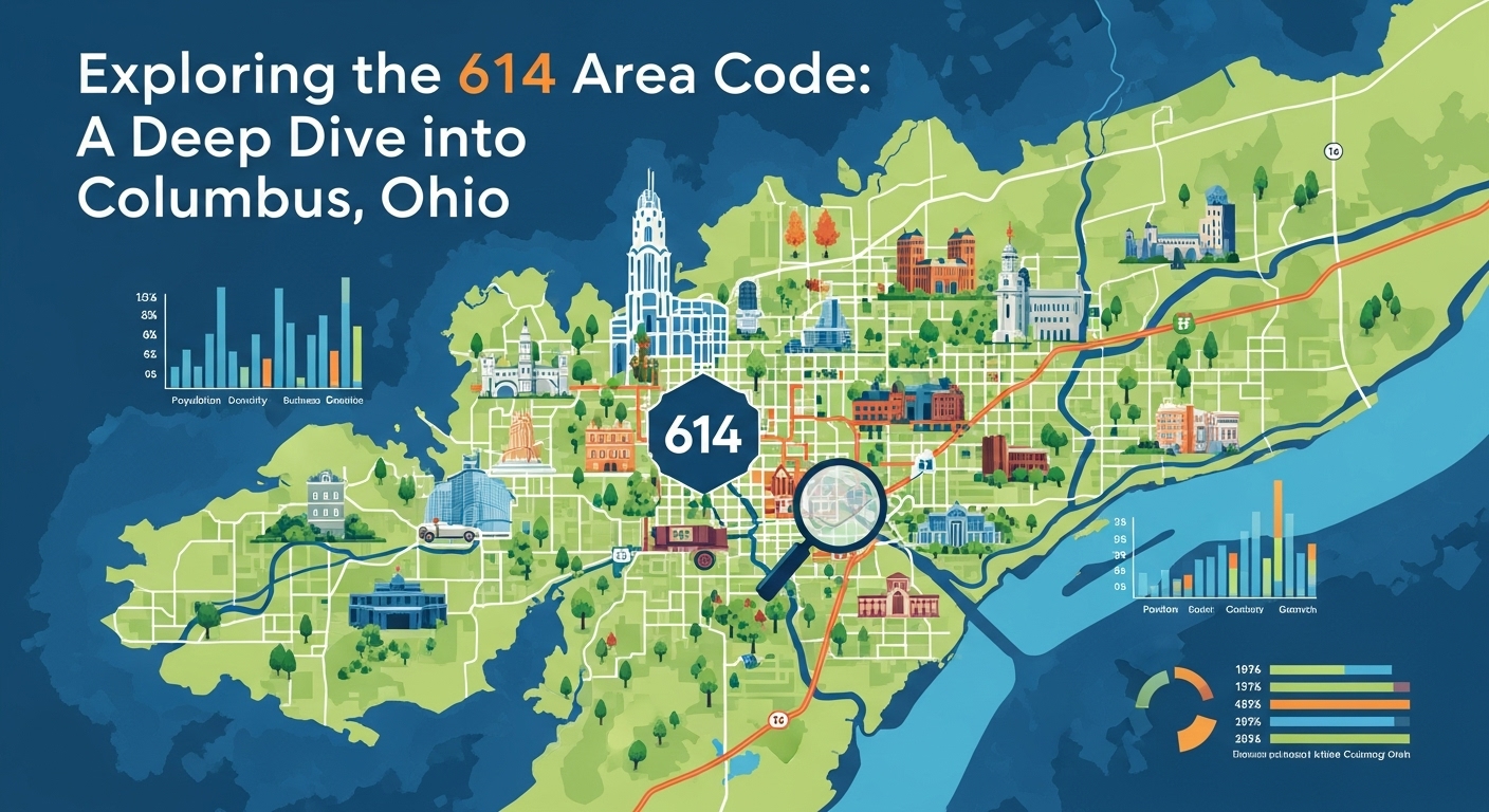 614 Area Code Example Exploring the 614 Area Code: A Deep Dive into Columbus, Ohio - The Yard HSV